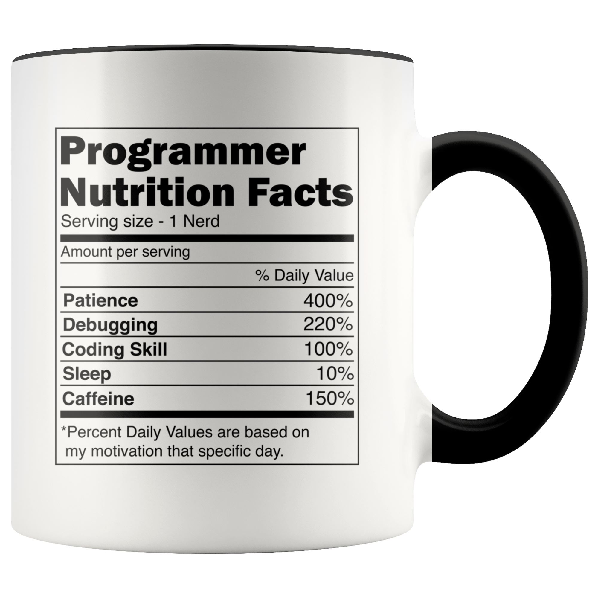 Accent Mug - Programmer Nutrition