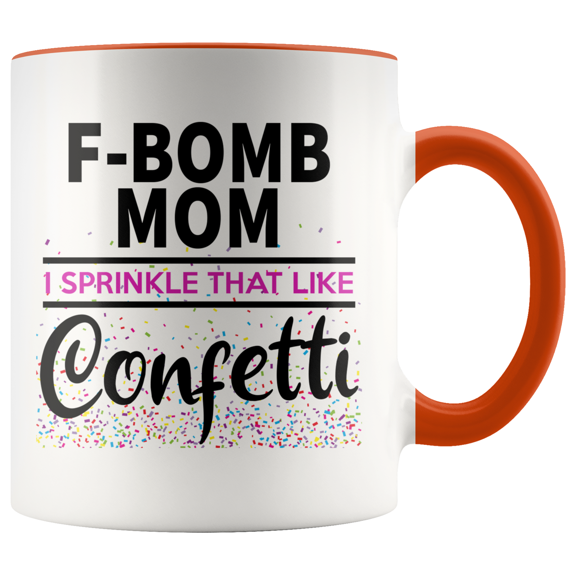 Accent Mug - F Bomb Mom