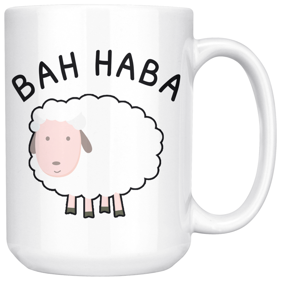 White 15oz Mug - Bah Haba Bar Harbor Maine