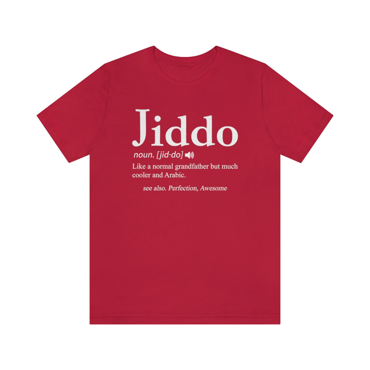Jiddo Definition TShirtSon UK