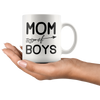 White 11oz Mug - Mom Of Boys