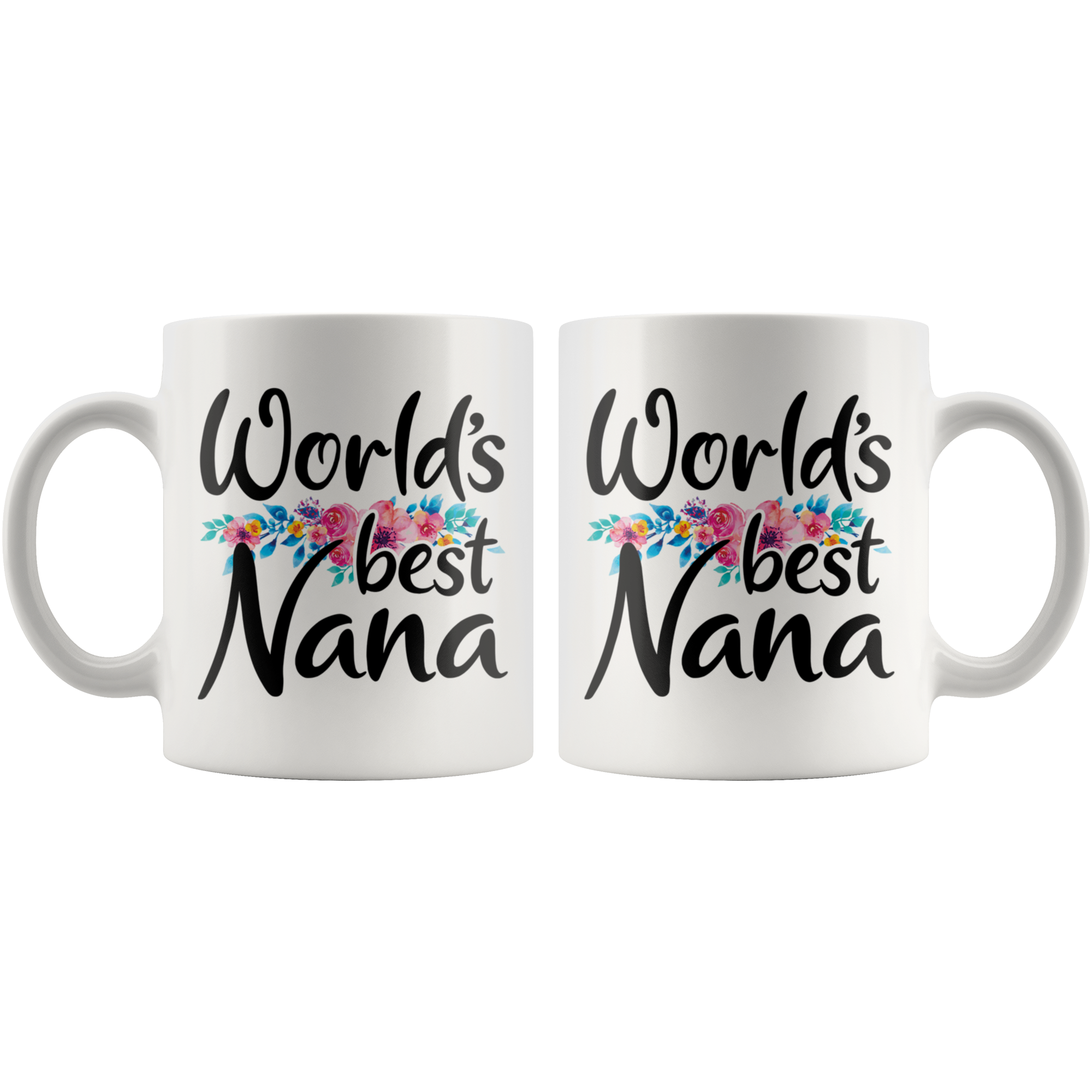 White 11oz Mug - World's Best Nana