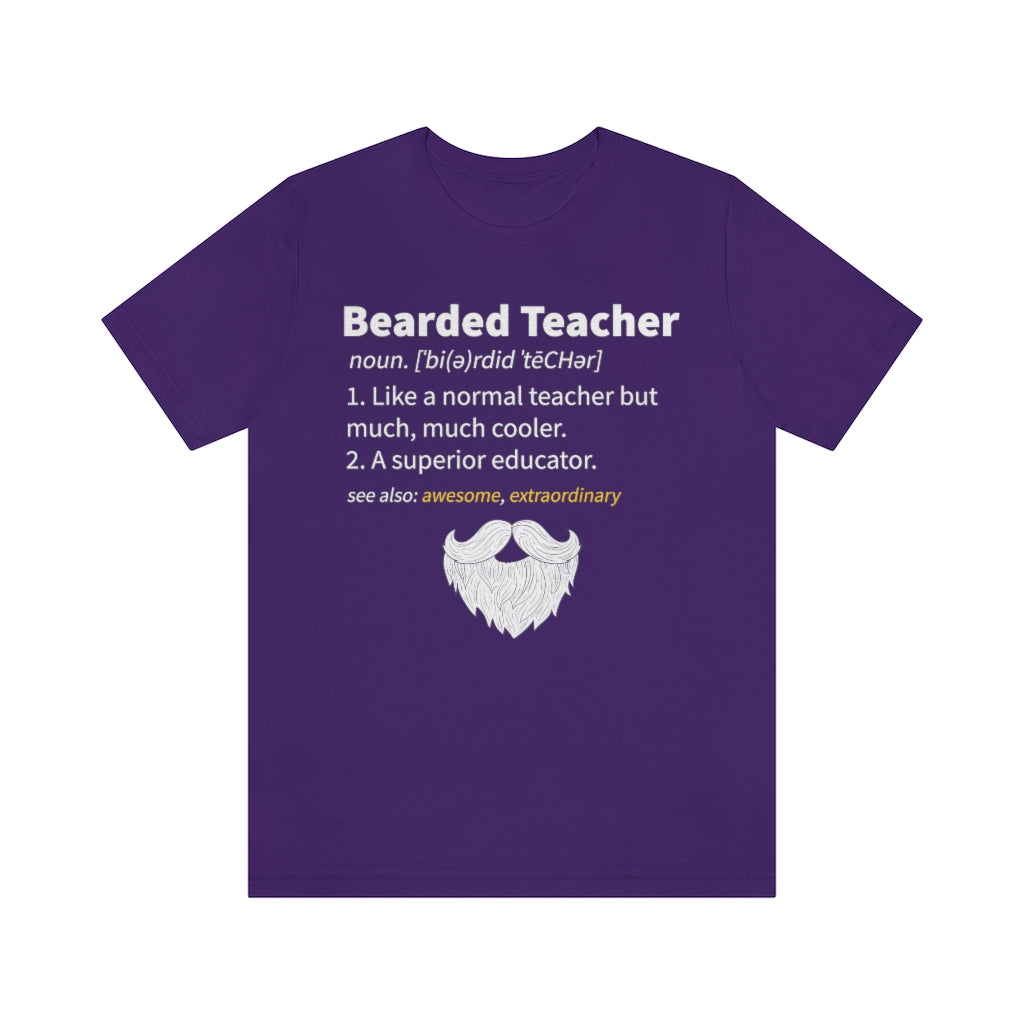 Bearded Teacher TShirtSon UK