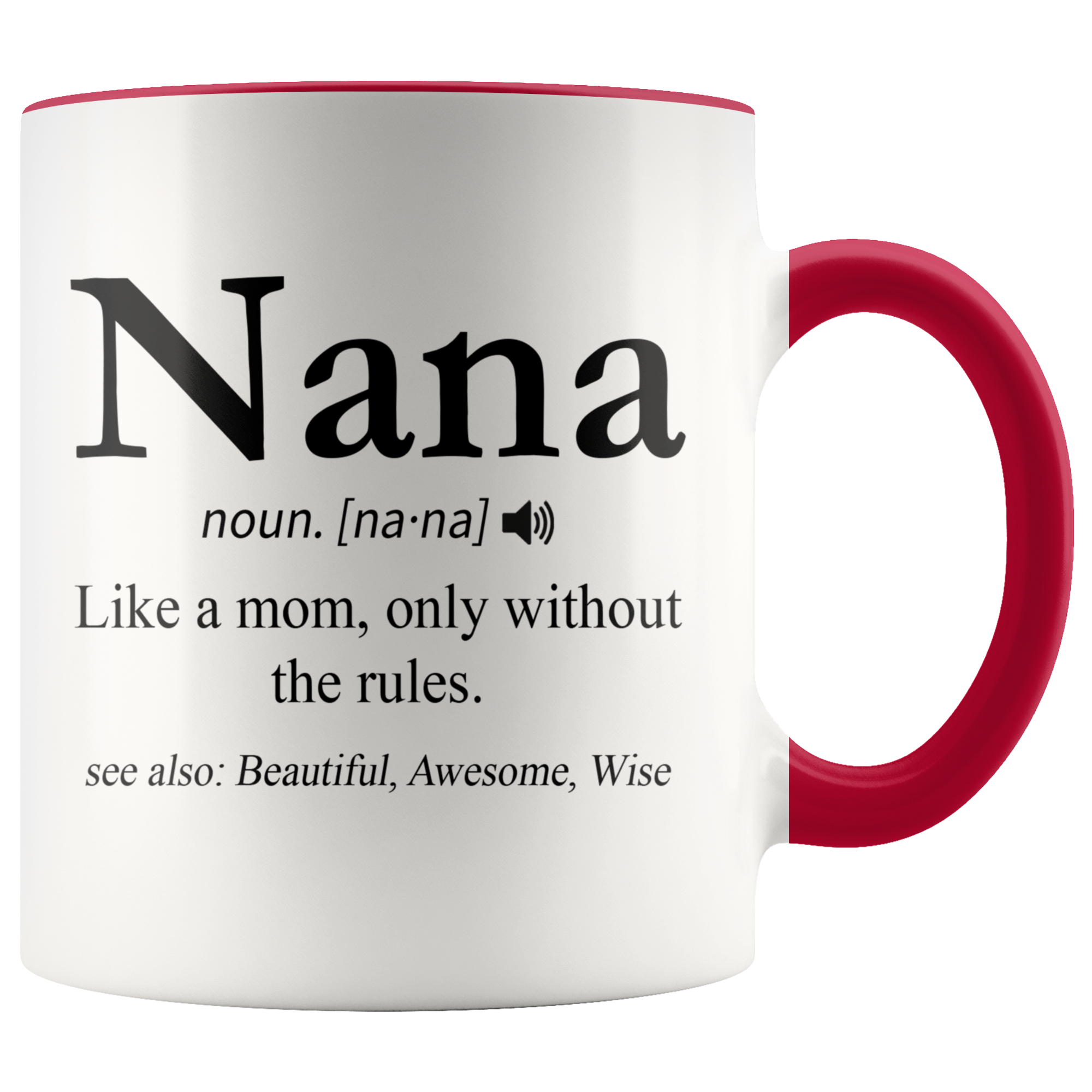 Accent Mug - Nana Definition
