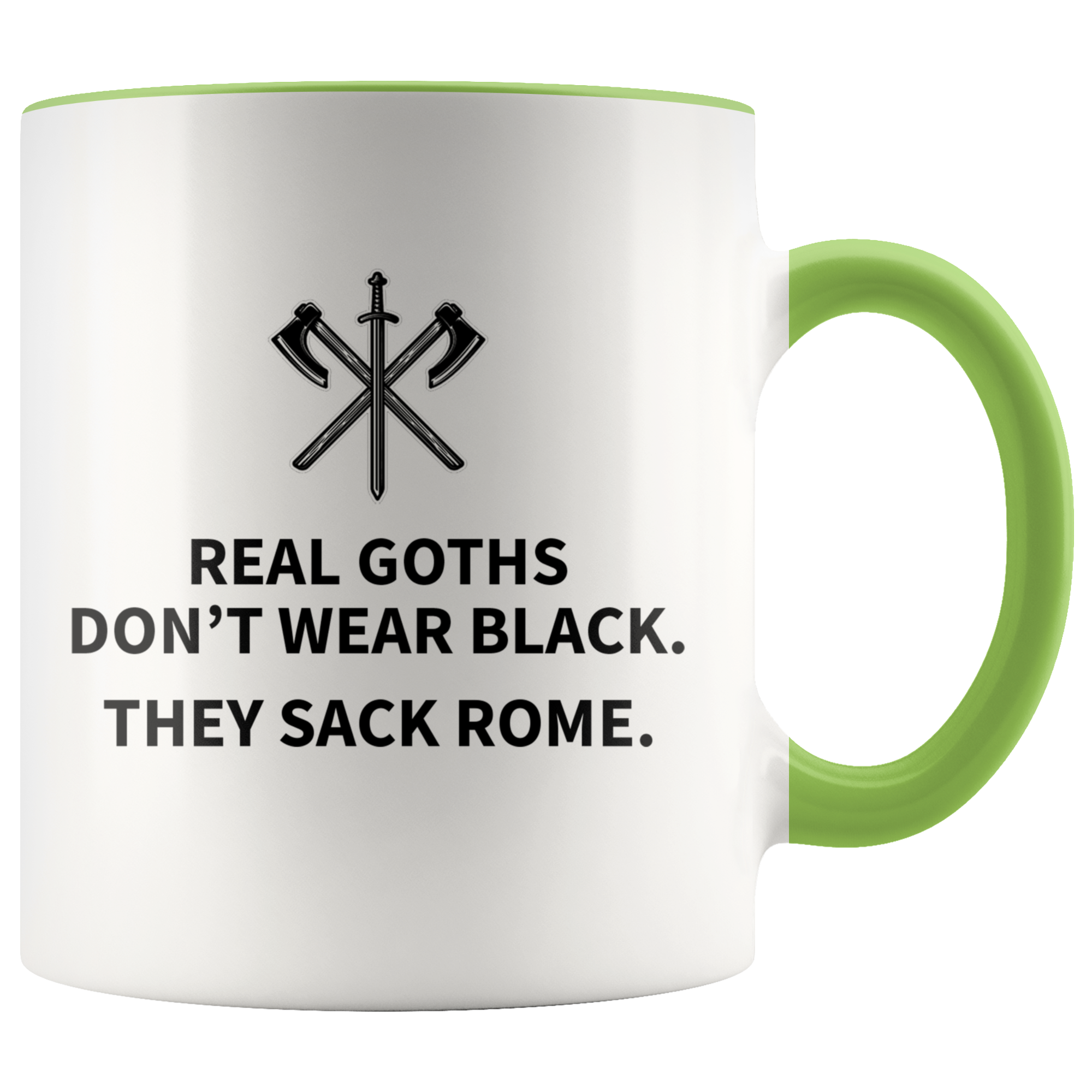 Accent Mug - Real Goths Sack Rome