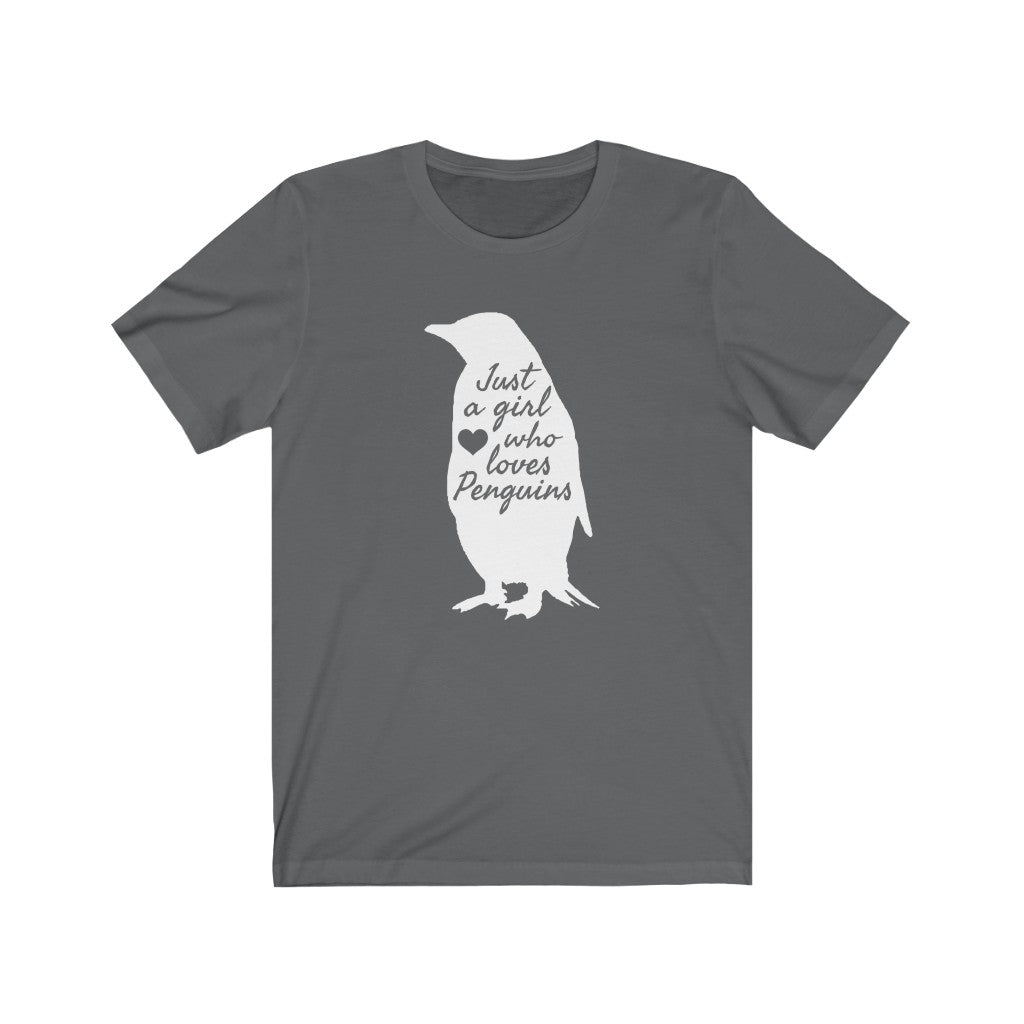 Just a Girl Who Loves Penguins UK TShirtSons