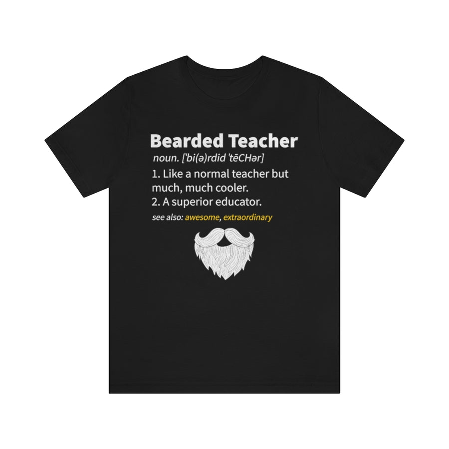 Bearded Teacher TShirtSon UK