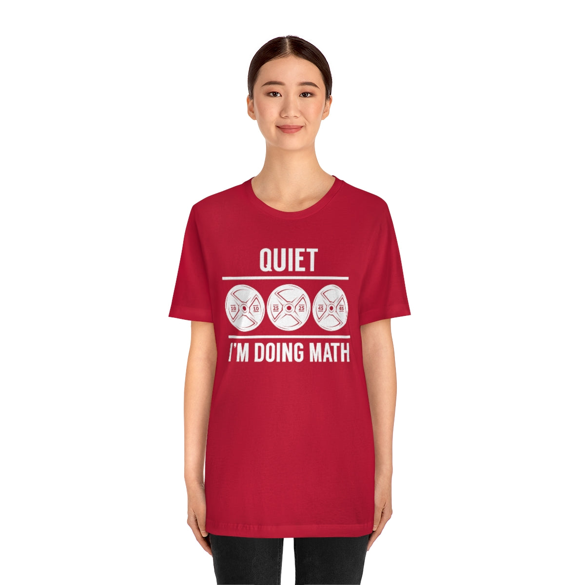 Doing Math Weights TShirtSon UK
