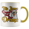 Accent Mug - This Llama Doesn't Want Your Drama