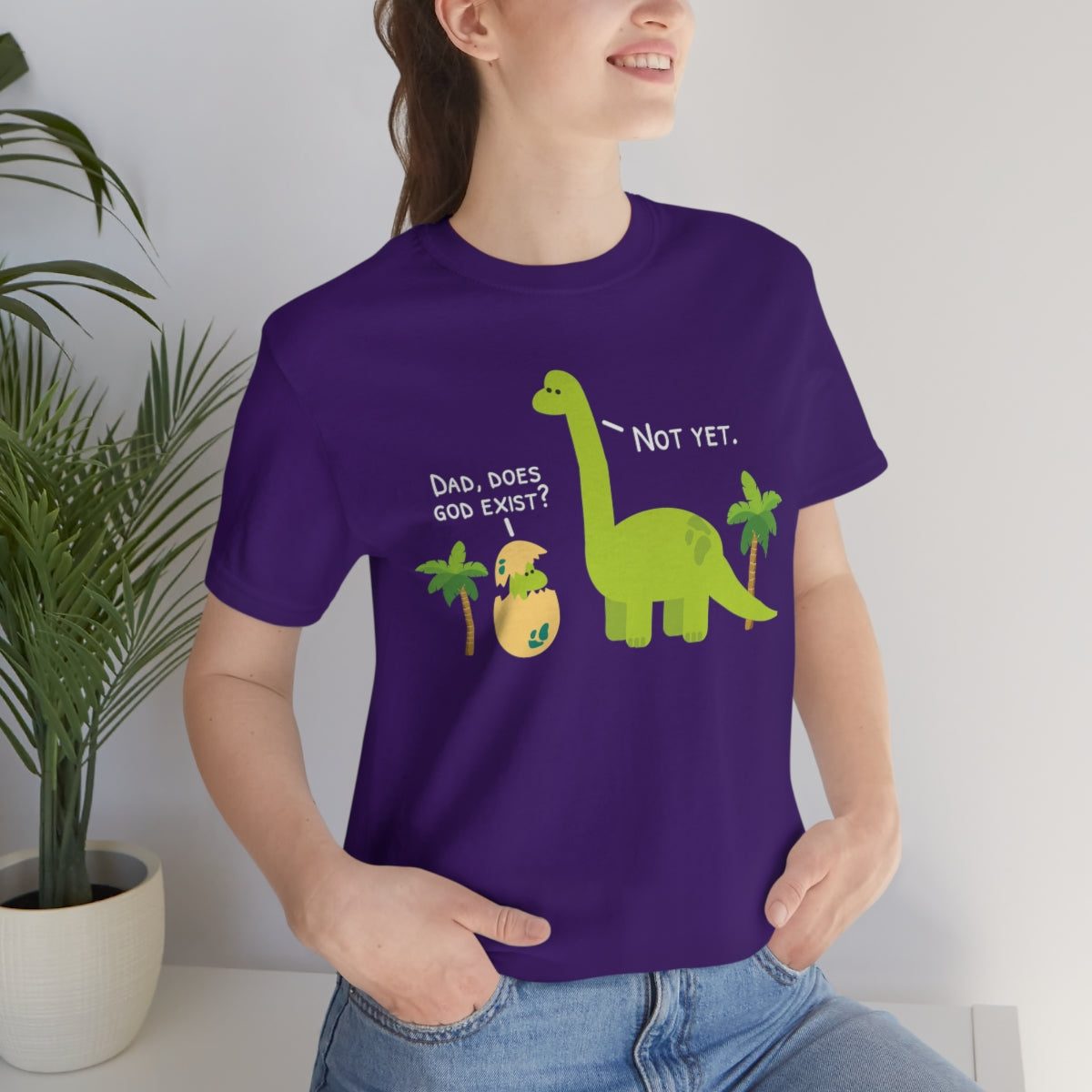 Atheist Dinosaur TShirtSon UK