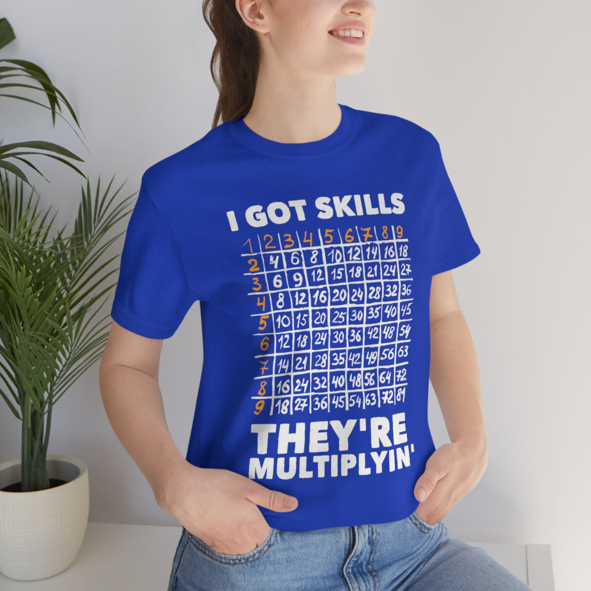 Math Skills Multiplyin TShirtSon UK
