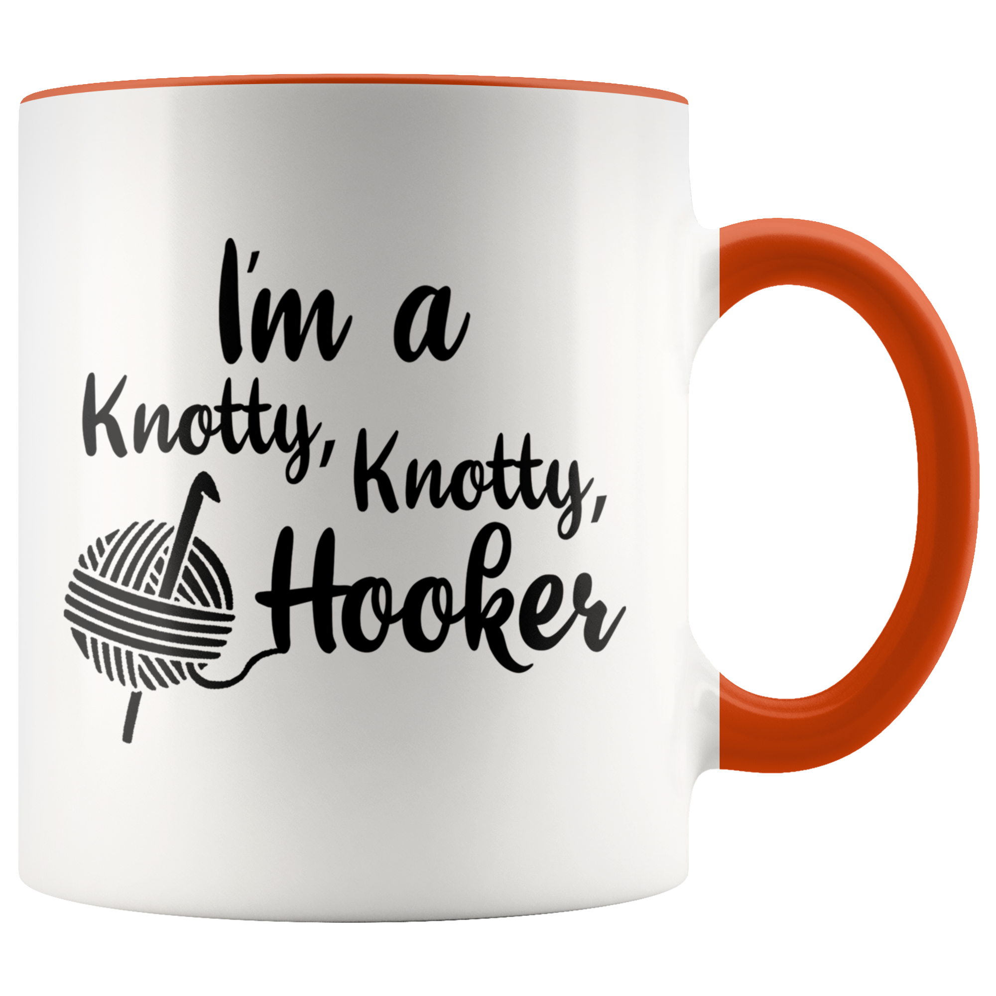 Accent Mug - Knotty Knotty Hooker