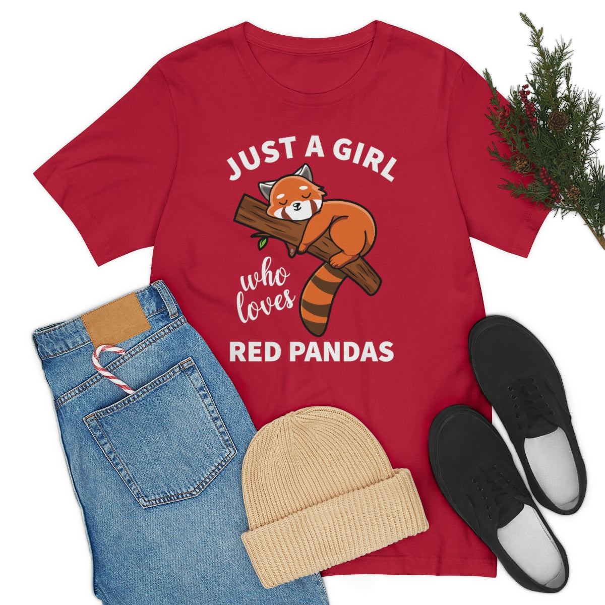 Just a Girl Who loves Red Pandas OPT