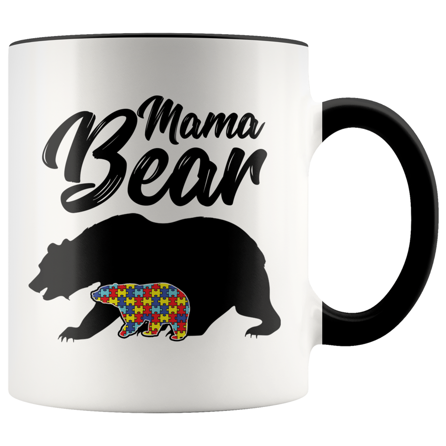 Accent Mug - Autism Mama Bear