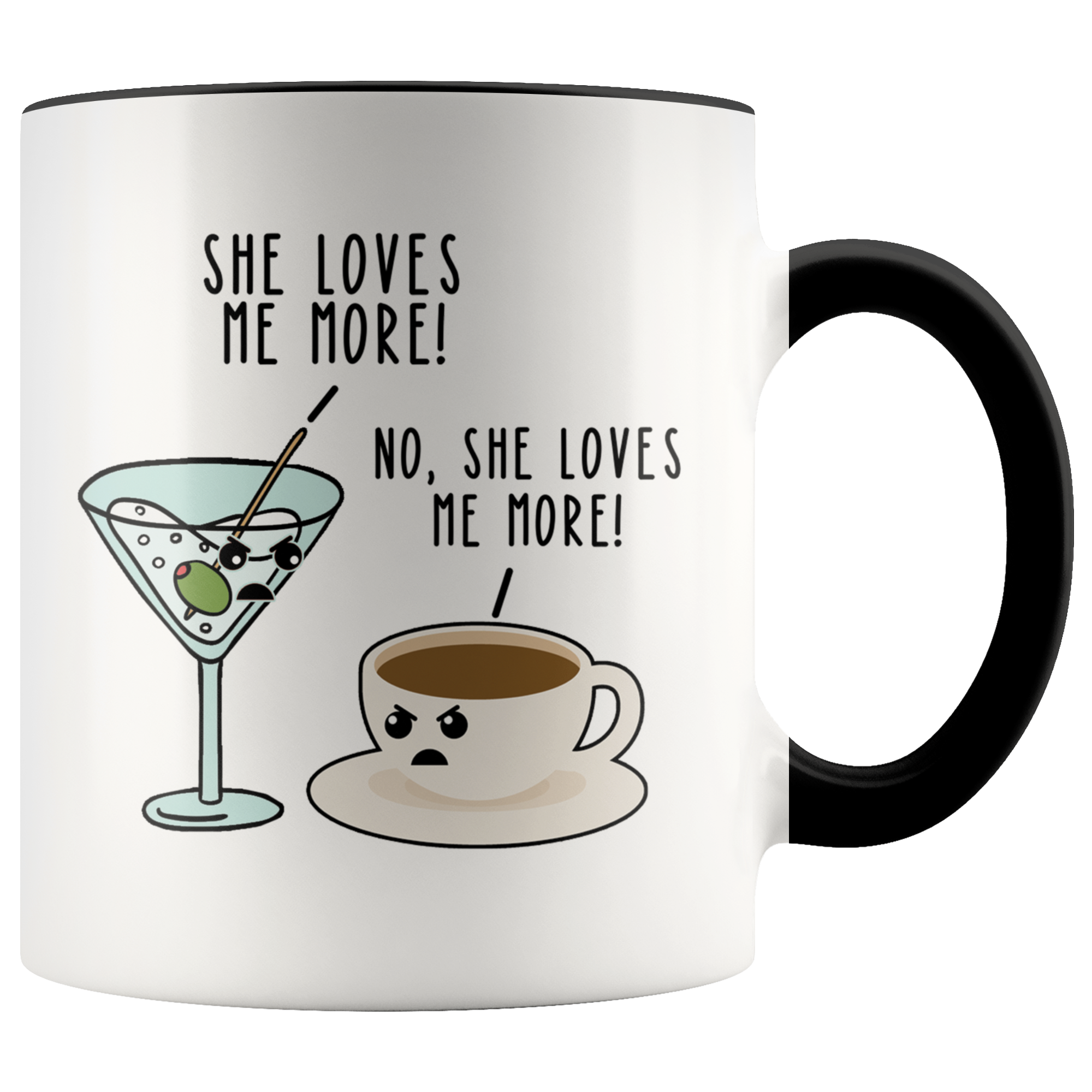 Accent Mug - Martini Coffee She Loves