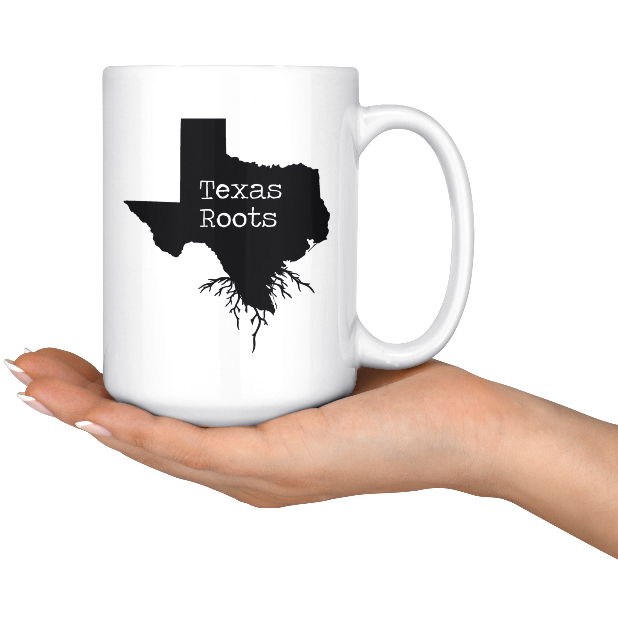 White Mugs - Texas Roots
