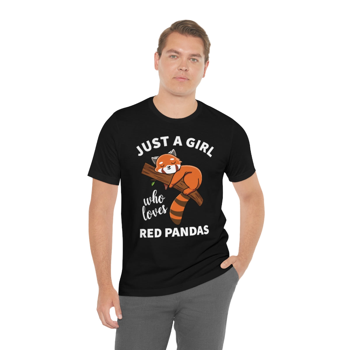 Just a Girl Who Loves Red Pandas TextileDE Germany