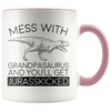 Accent Mug - Grandpasaurus Mug