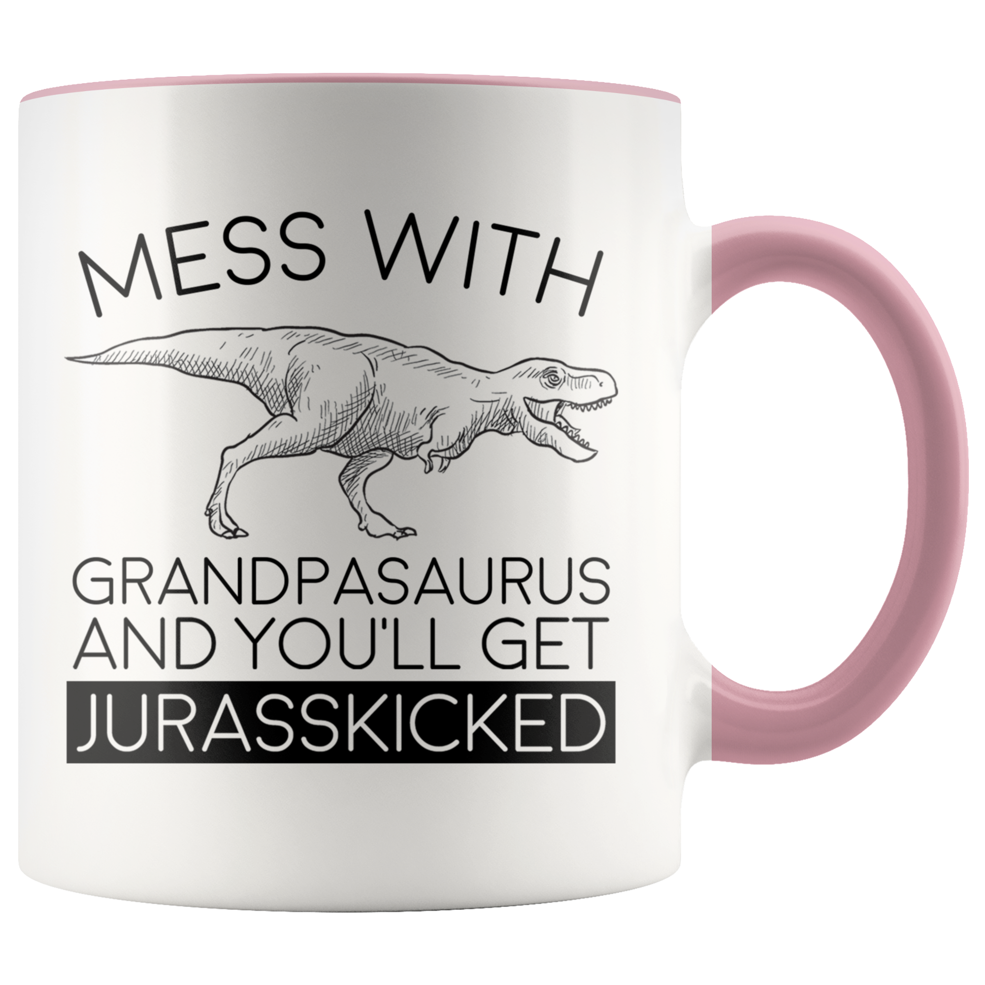 Accent Mug - Grandpasaurus Mug