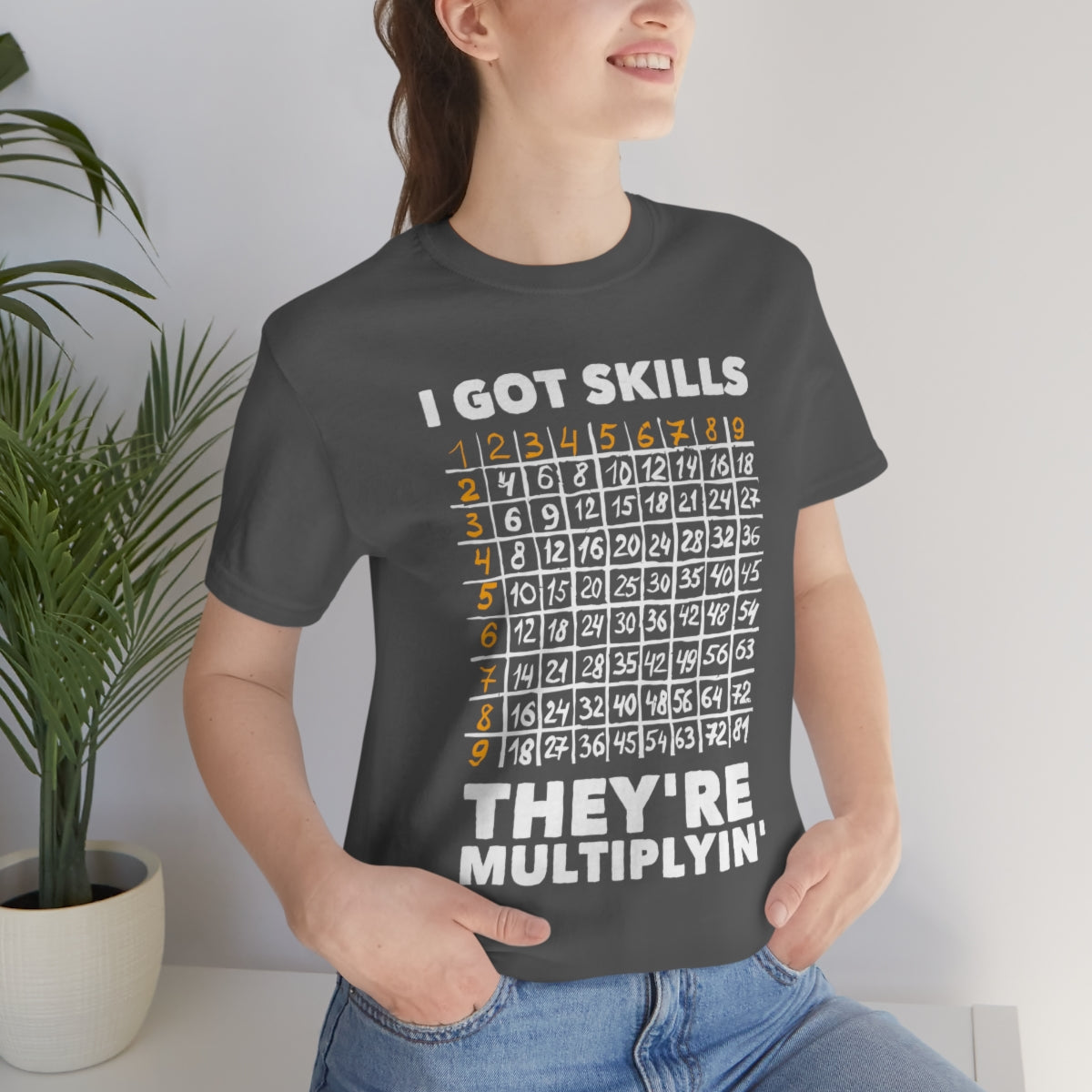 Math Skills Multiplyin TShirtSon UK