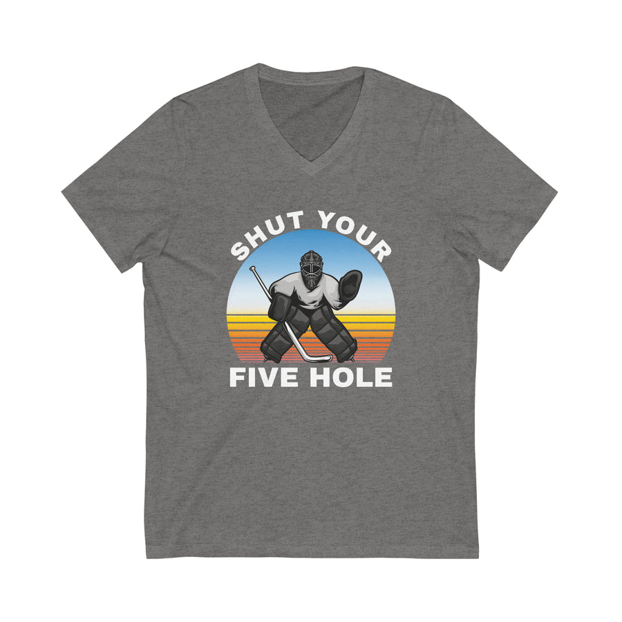 Hockey Five Hole V-Neck Duplium Canada