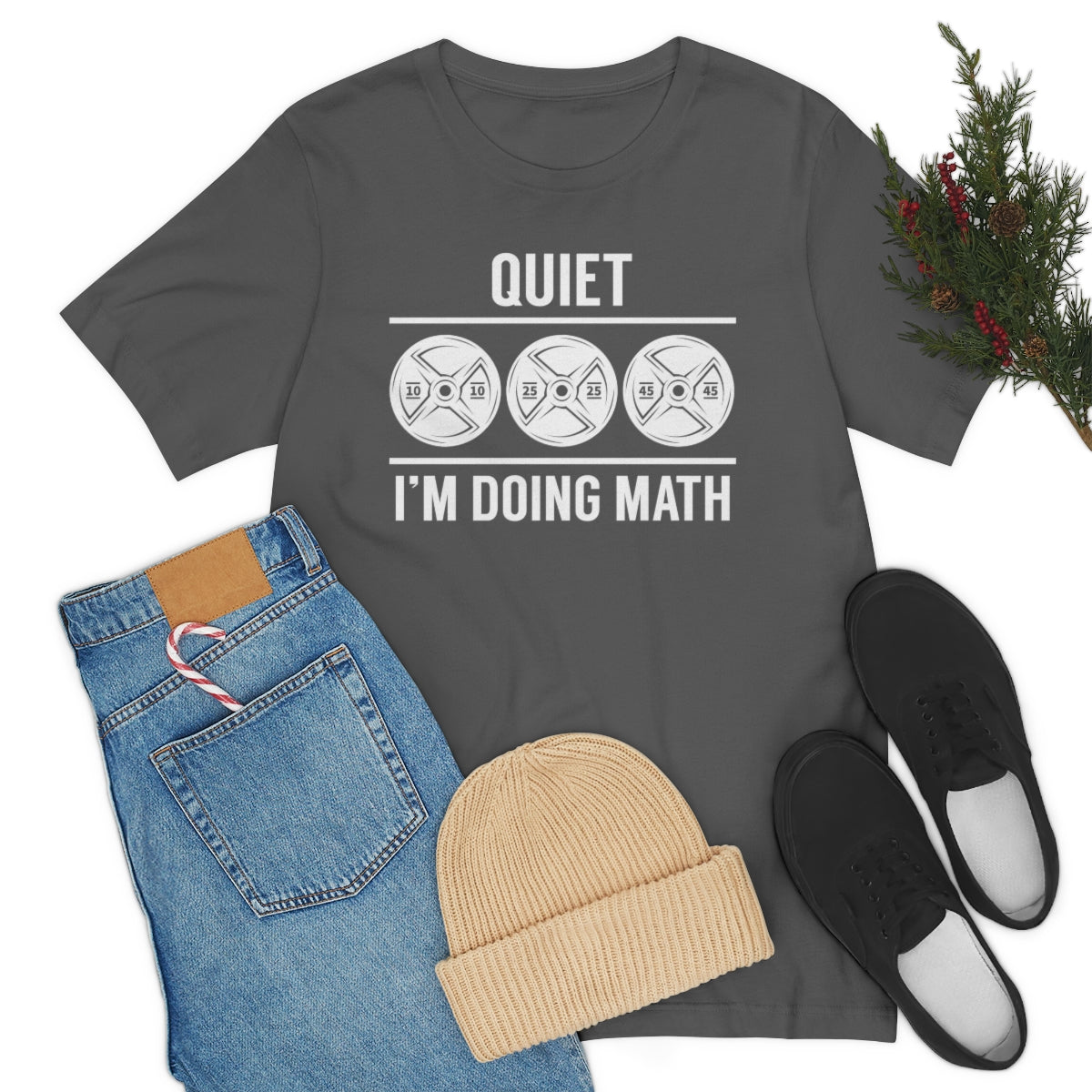 Doing Math Weights TShirtSon UK