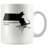 Accent Mug - Massachusetts State Roots