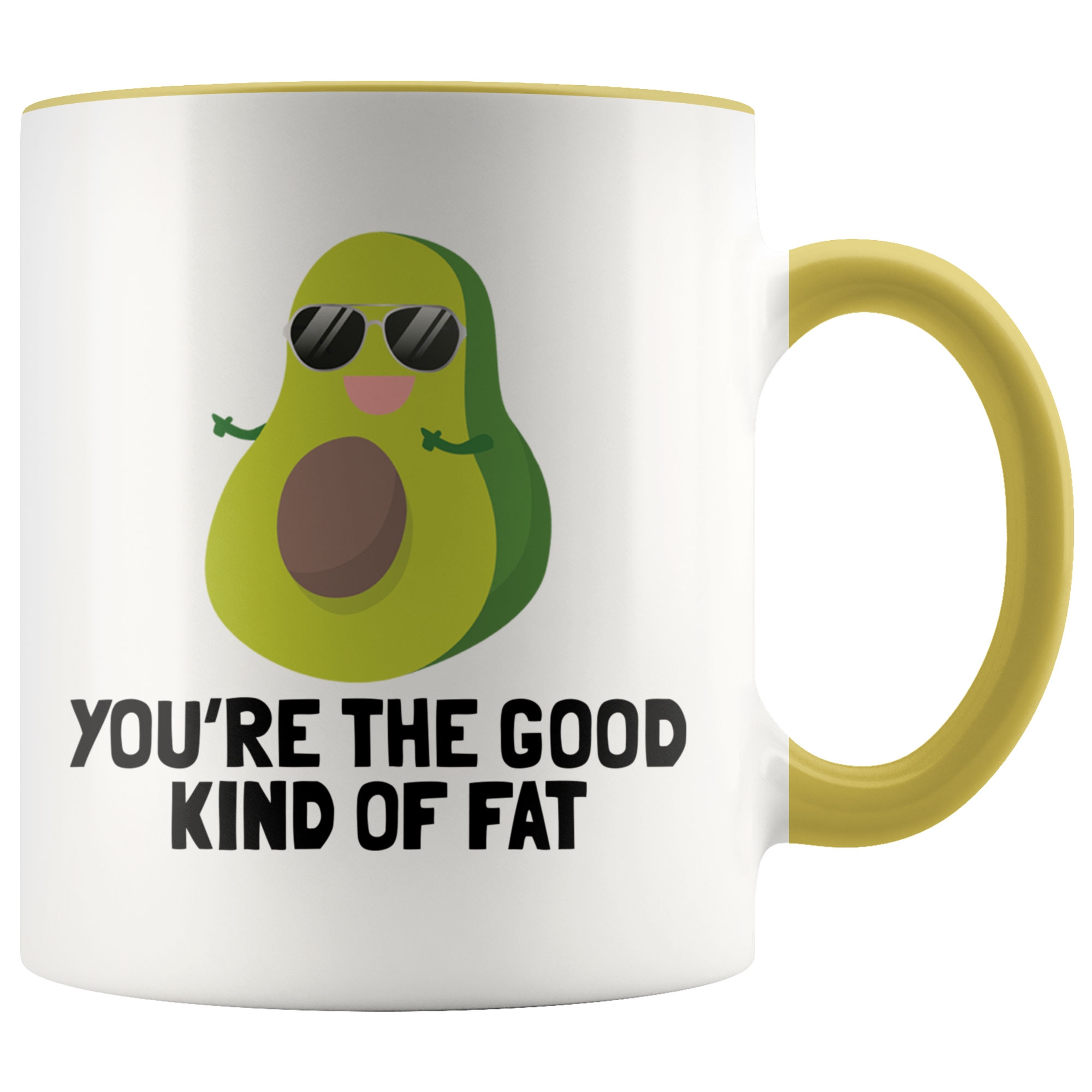Accent Mug - Avocado Good Kind Of Fat Mug