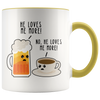 Accent Mug - Beer Coffee Love