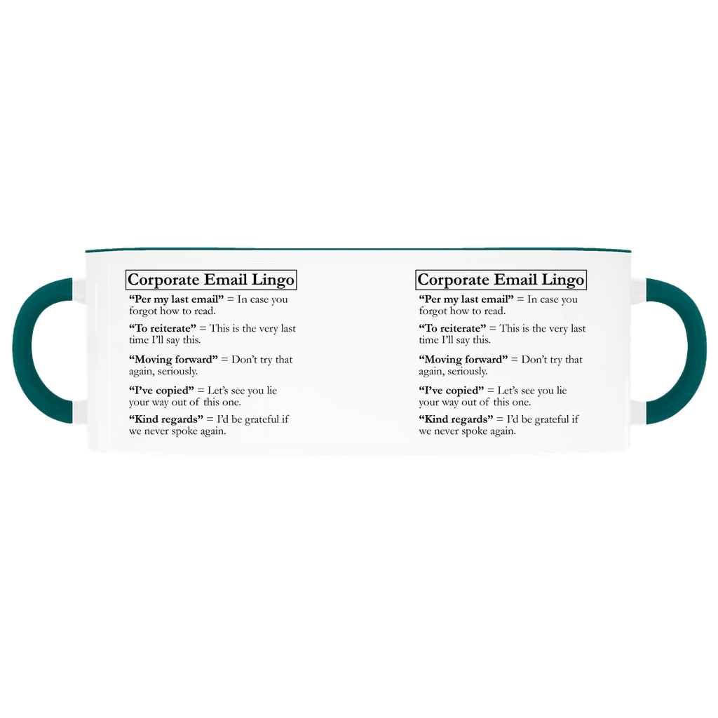 Accent Mugs Gooten - Corporate Lingo