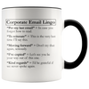 Accent Mug - Corporate Email Lingo