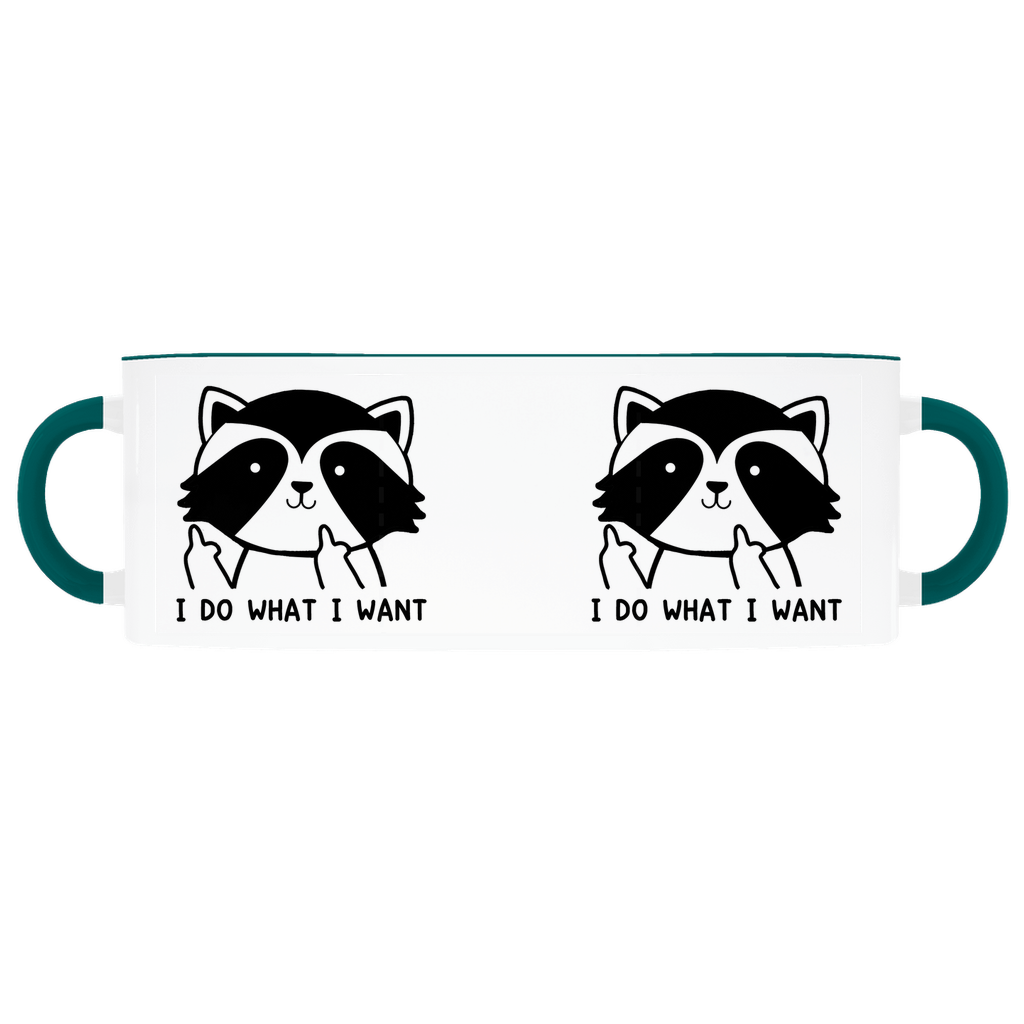Gooten Accent Mugs - Raccoon Do What I Want
