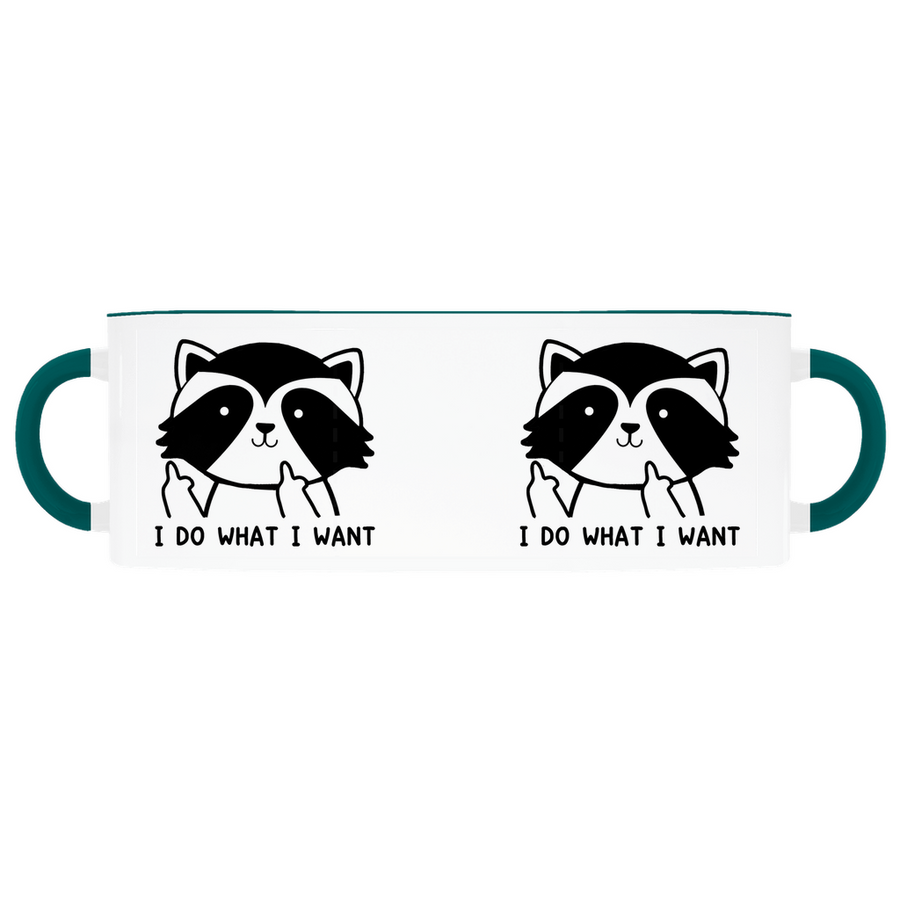 Gooten Accent Mugs - Raccoon Do What I Want