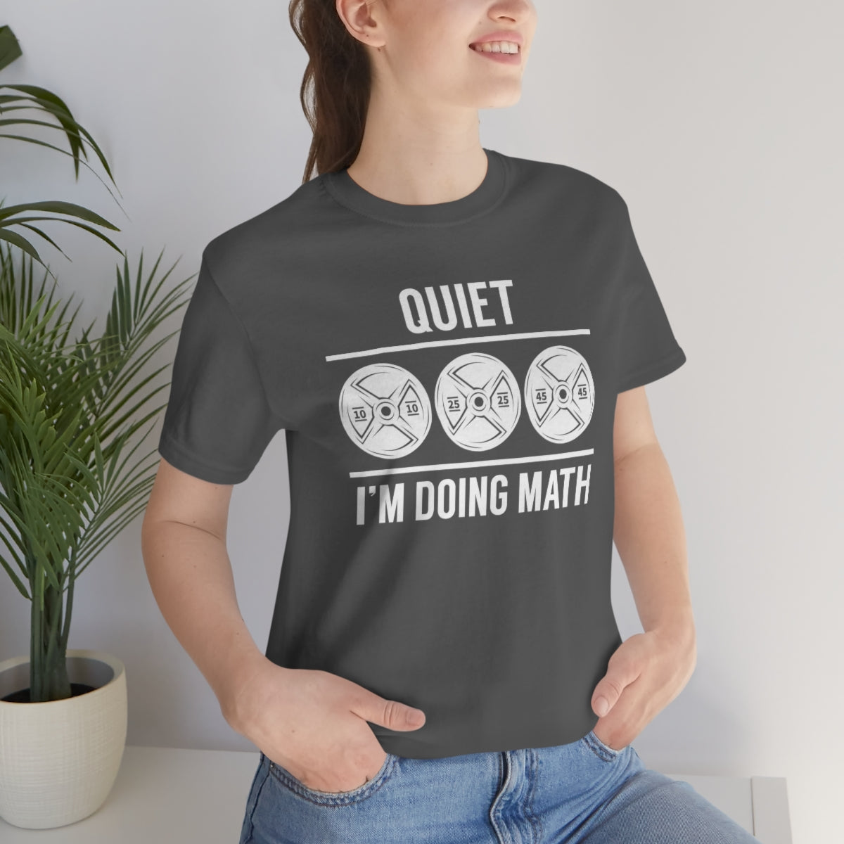 Doing Math Weights TShirtSon UK
