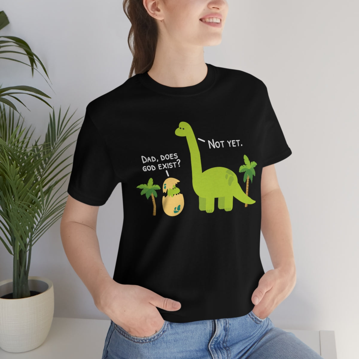 Atheist Dinosaur TShirtSon UK