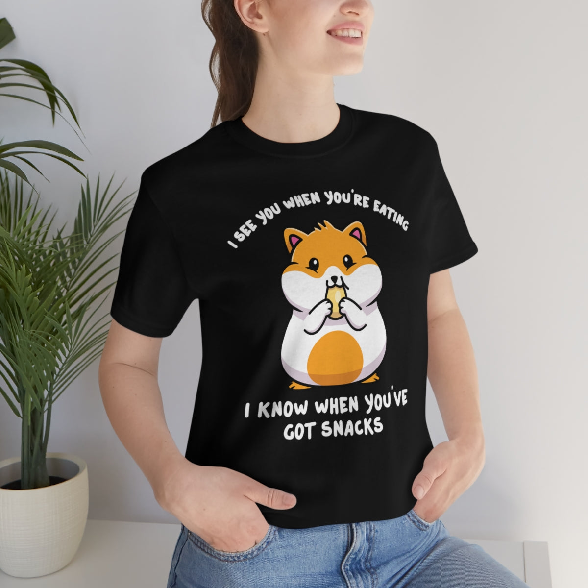 Hamster I See You When You're Eating TShirtSon UK