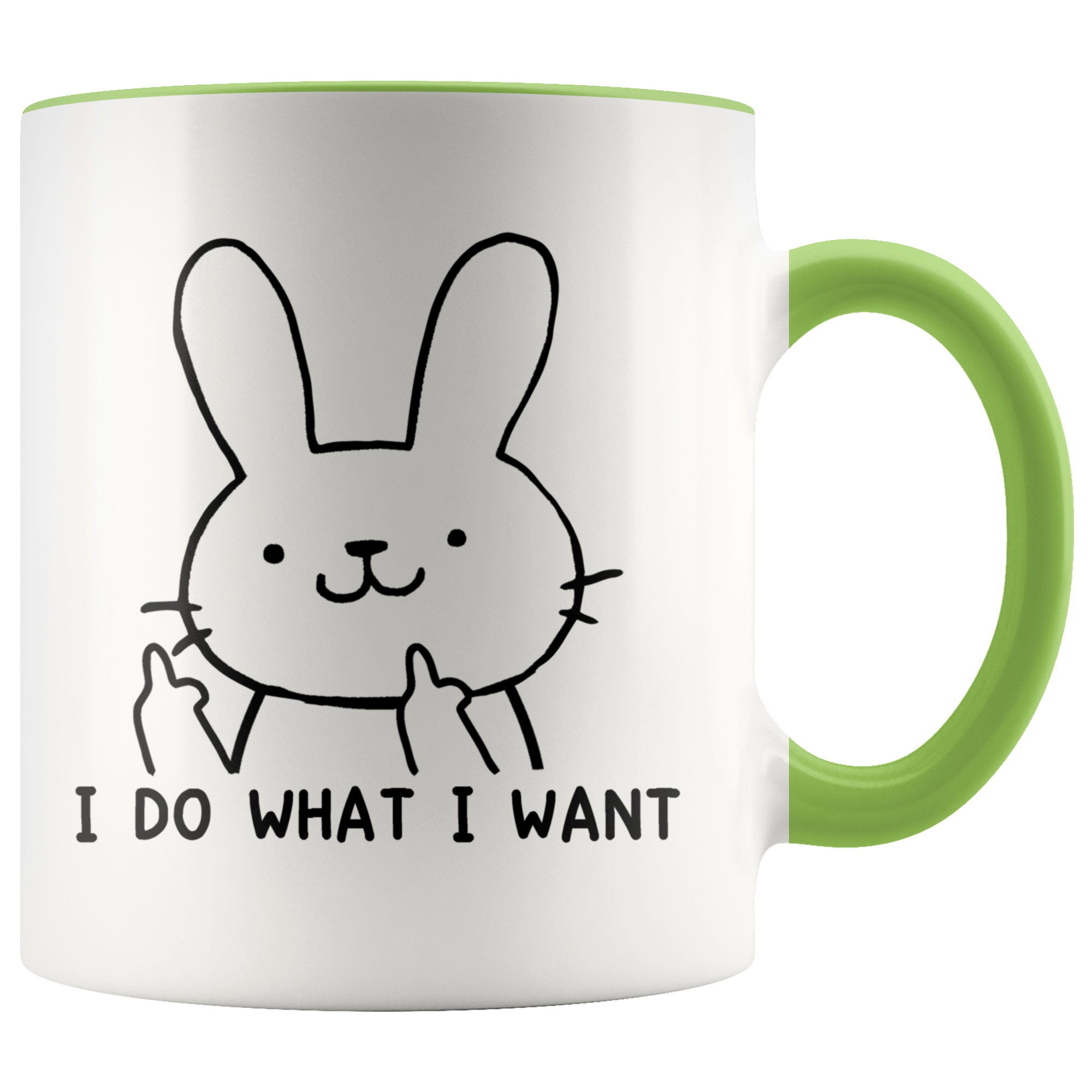 Accent Mug - Bunny Do What I Want