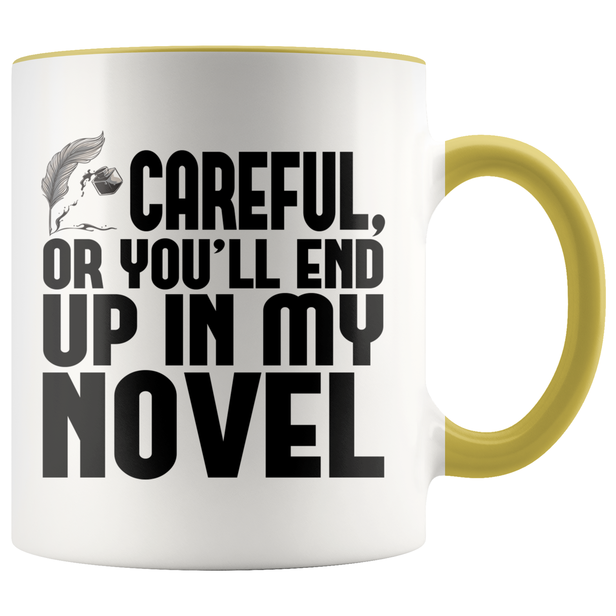 Accent Mug - Careful Author Novel