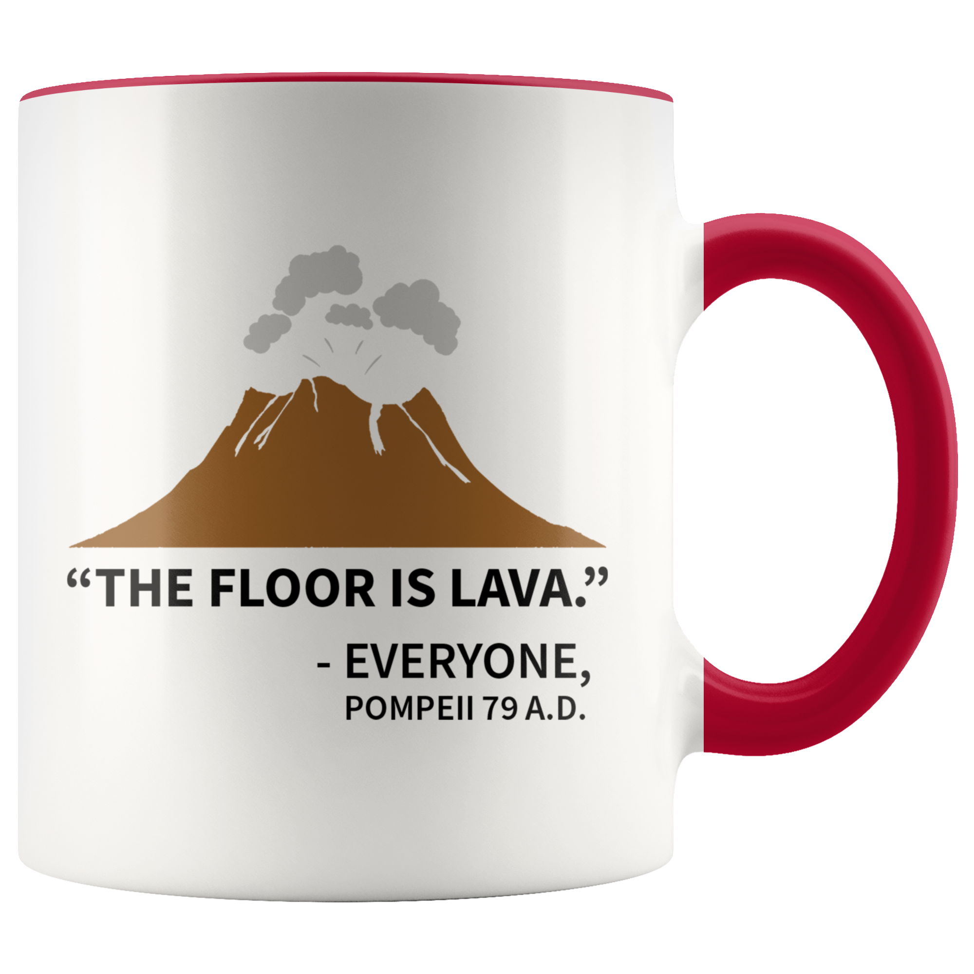 Accent Mug - Floor is Lava