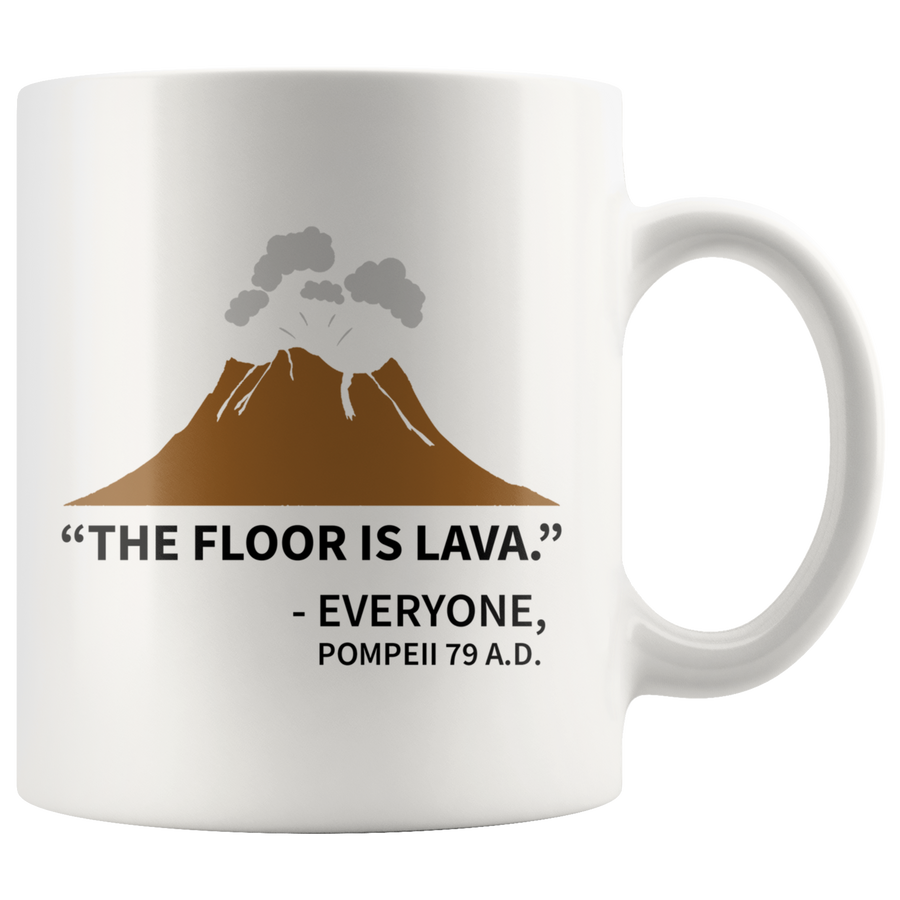 White Mugs - Floor is Lava
