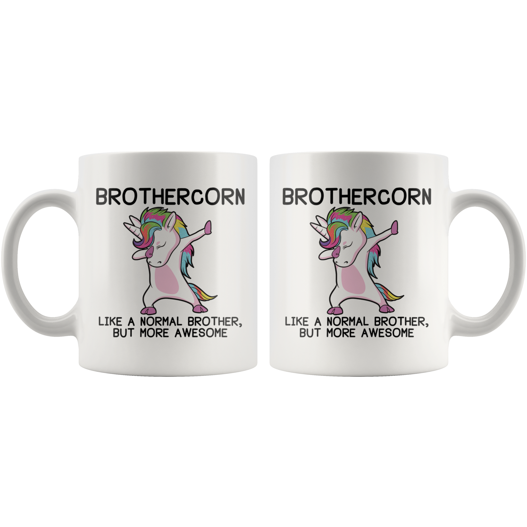 White Mugs - Brothercorn