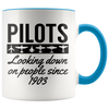 Accent Mug - Pilots Looking Down On People