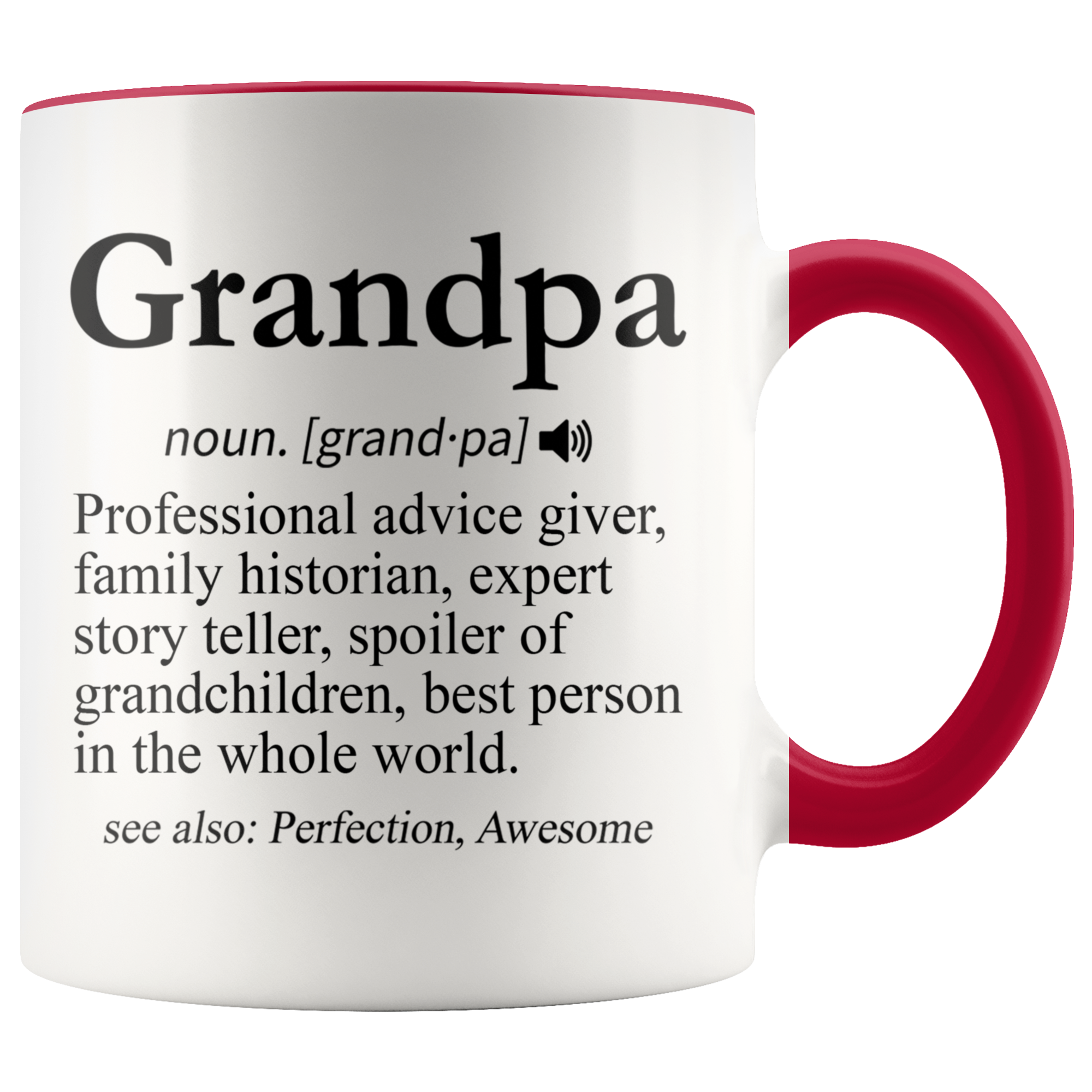 Accent Mug - Grandpa Definition
