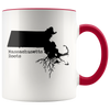 Accent Mug - Massachusetts State Roots