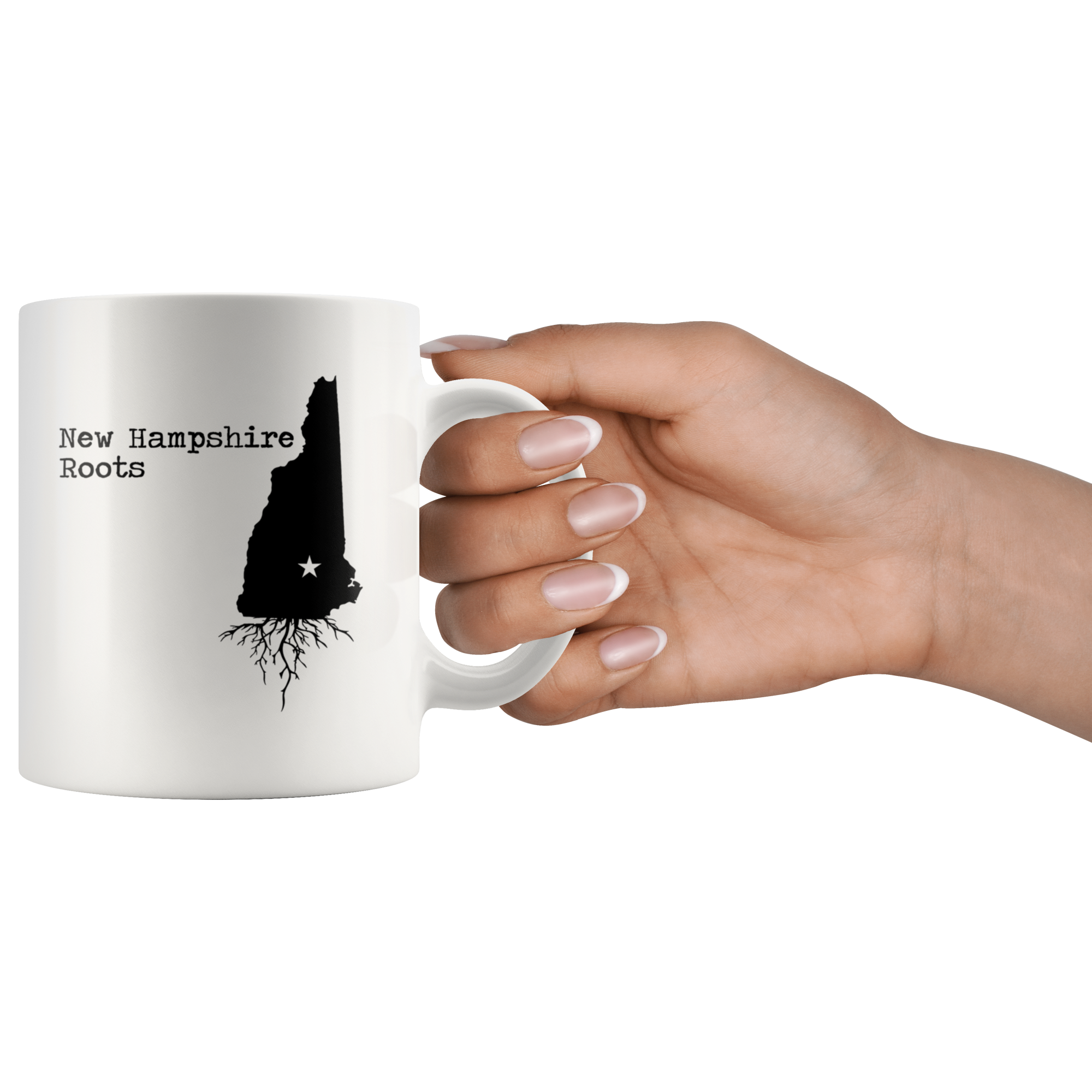 White Mugs - New Hampshire Roots
