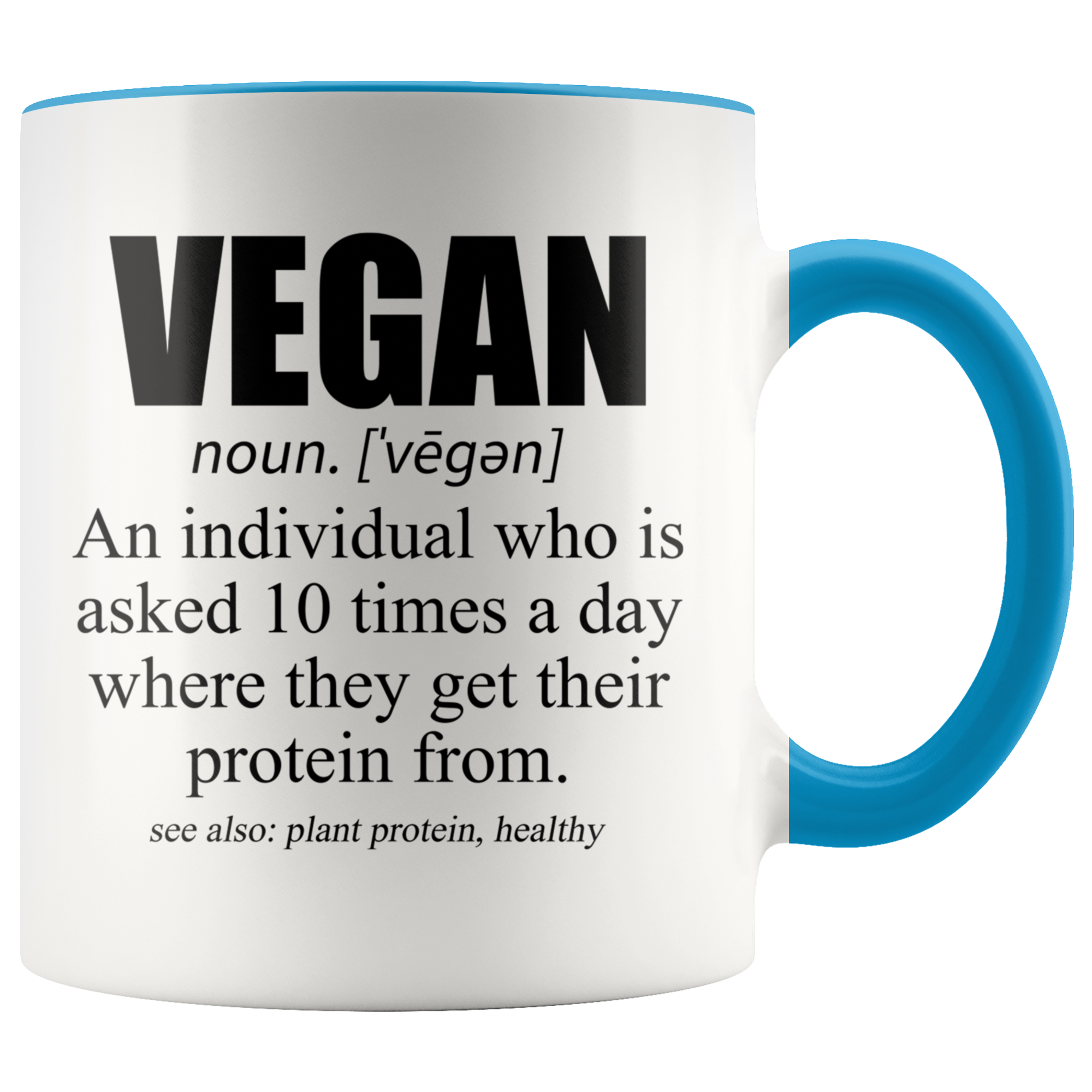 Accent Mug - Vegan Definition