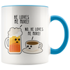 Accent Mug - Beer Coffee Love