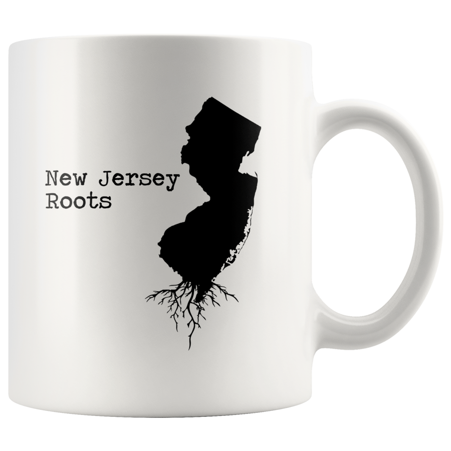 White Mugs - New Jersey Roots