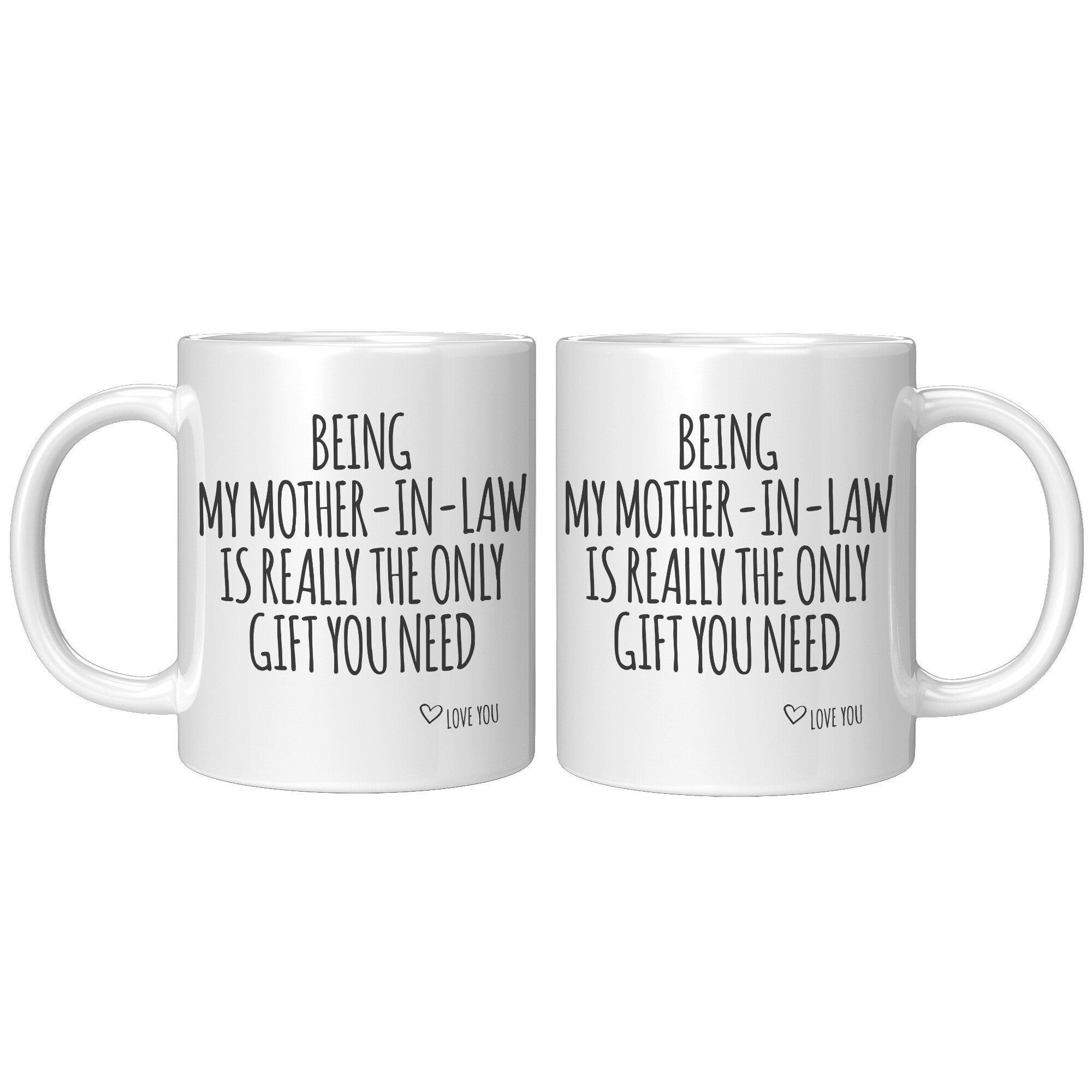 Accent Mugs - Being My Mother In law