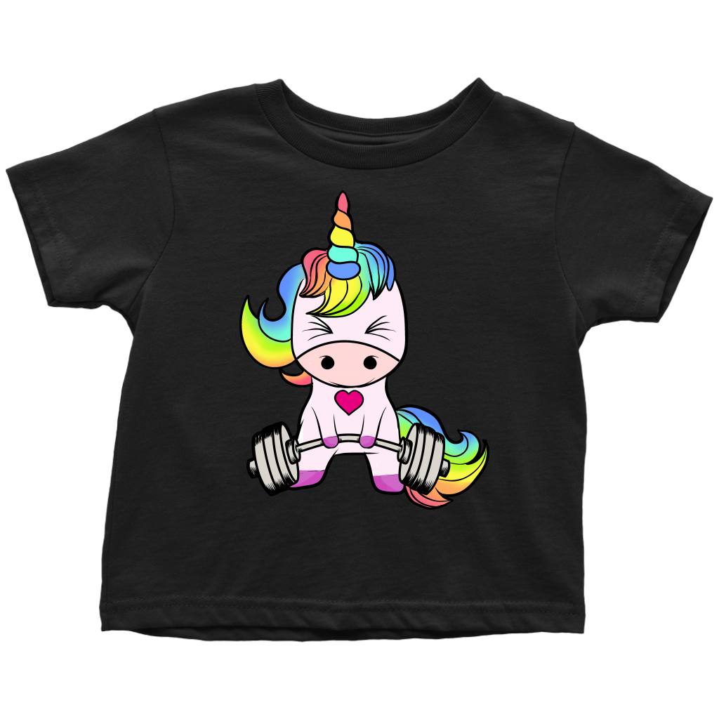 Unicorn Weightlifting Toddler